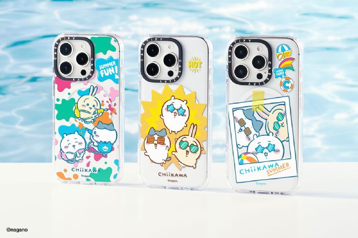 吉友看過來！CASETiFY 再度攜手《吉伊卡哇》推出聯名系列， 與小八貓、兔兔、獅薩一起度過最 Chill 的夏日泳池派對